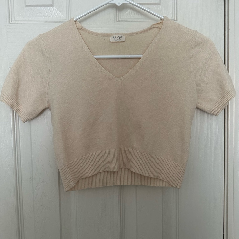 Tan Pacsun crop top